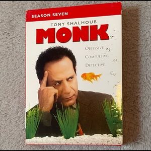 Monk Season 7 With 4 DVDS/Discs